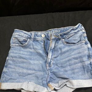 Denim Blue Women's Shorts-American Eagle shorts-size 6-#489